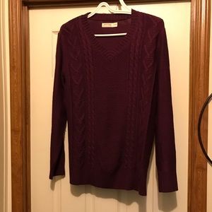 Plum Sweater